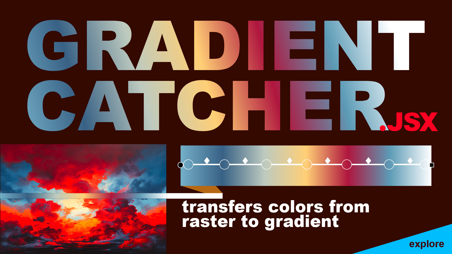Gradient Catcher — transfers colors from raster to gradient