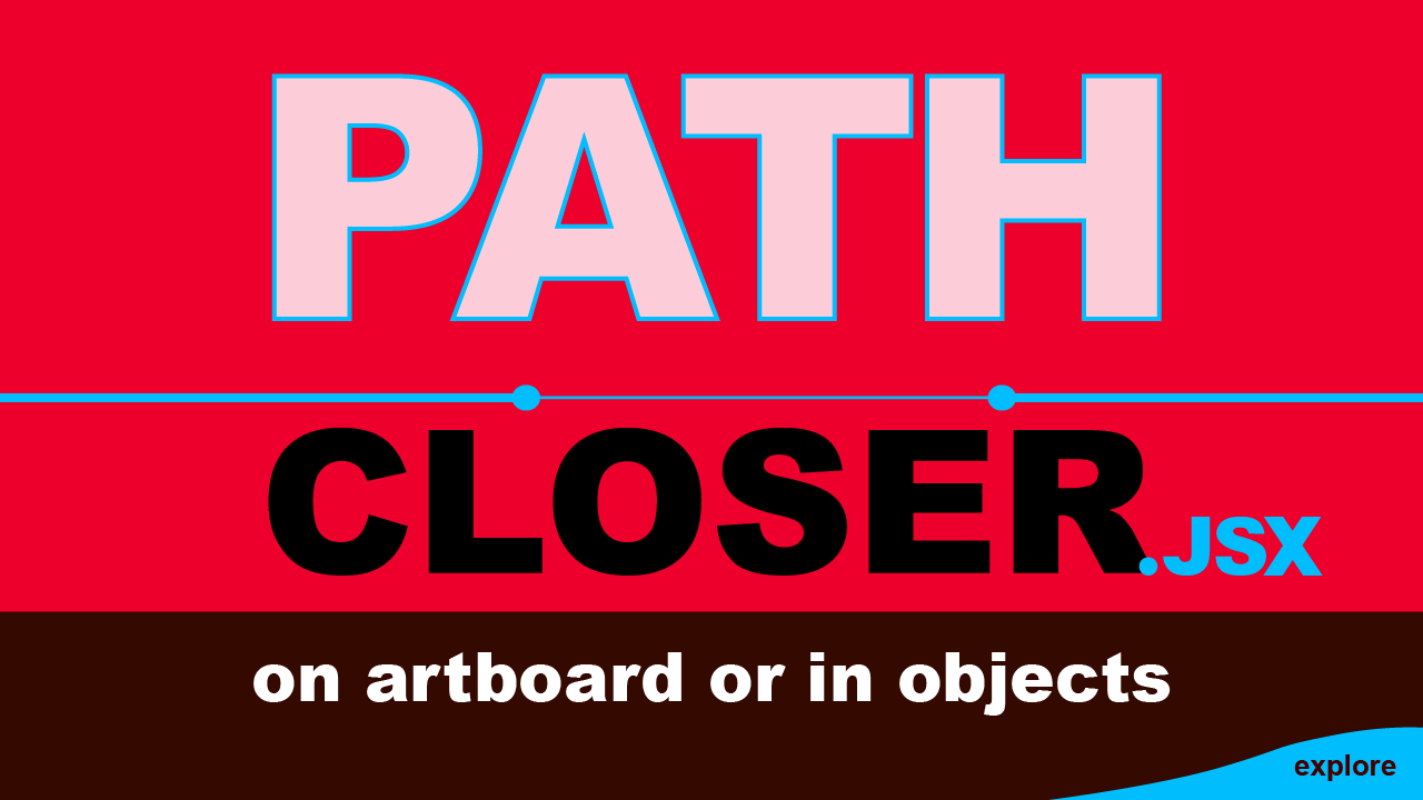 Path Closer — cleans stray points and closes safe gaps